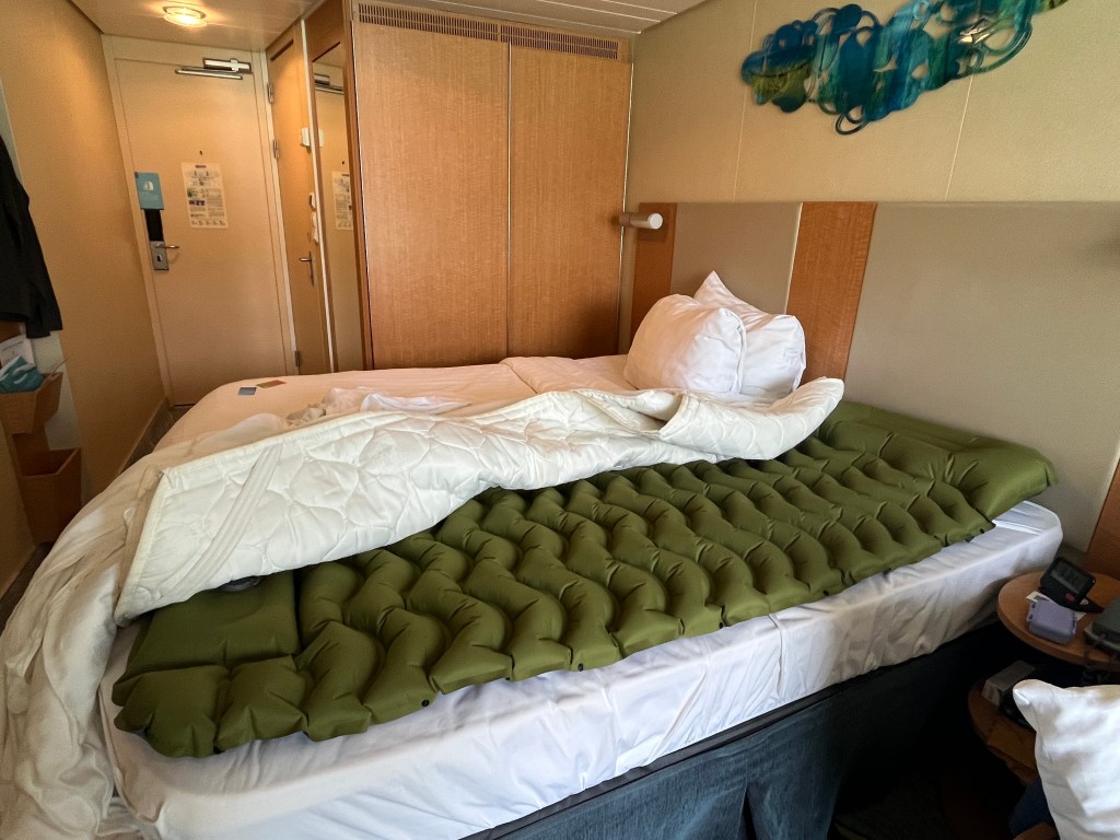 Cruise beds can hurt—here’s my fix