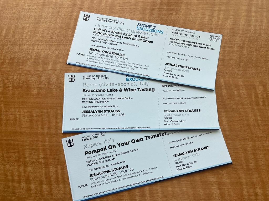 Europe Excursions Overview