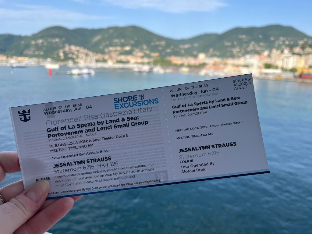 Excursion report: La Spezia,&nbsp;Italy